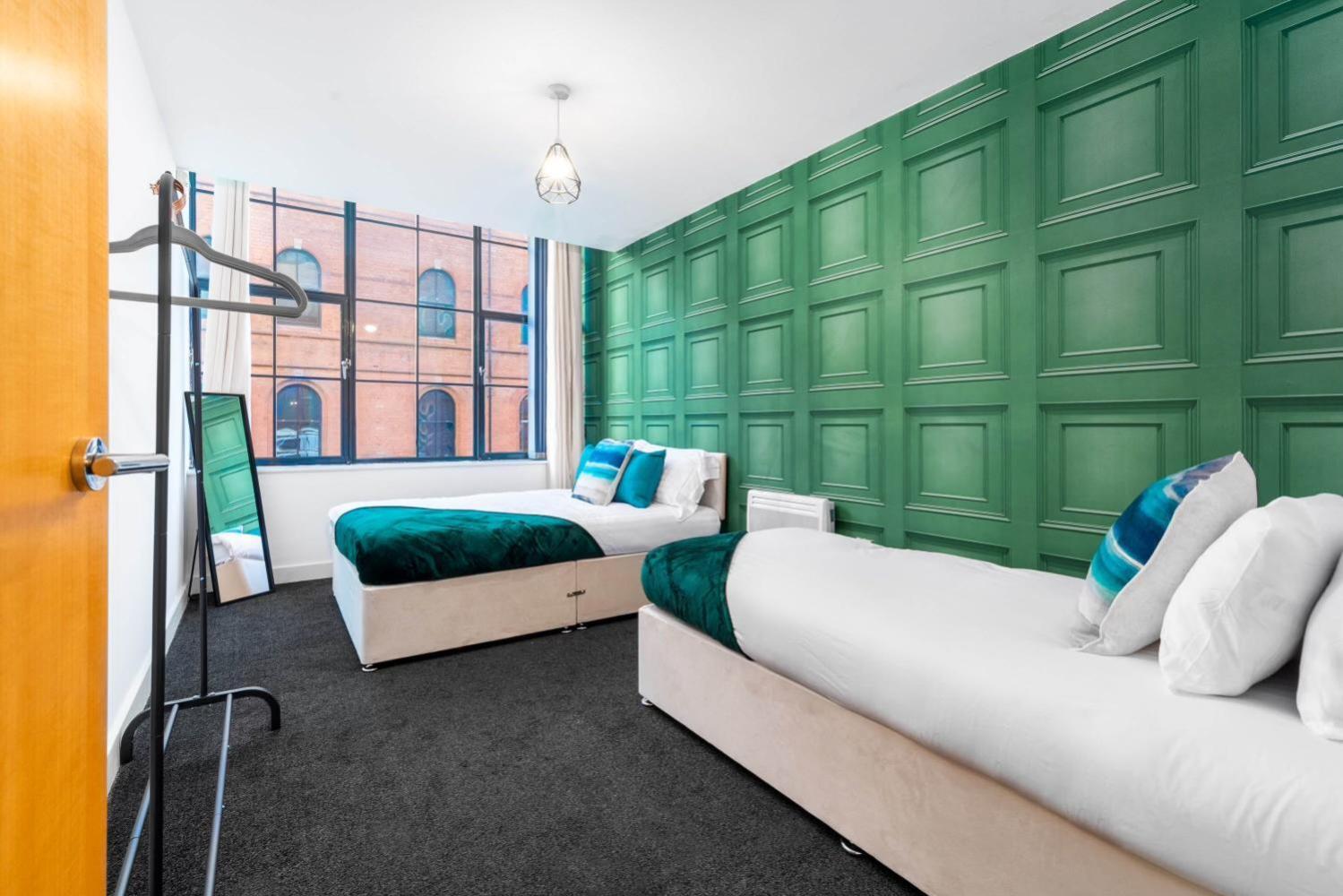 Luxury Sea Blue-Birmingham Central Apartment Exterior foto